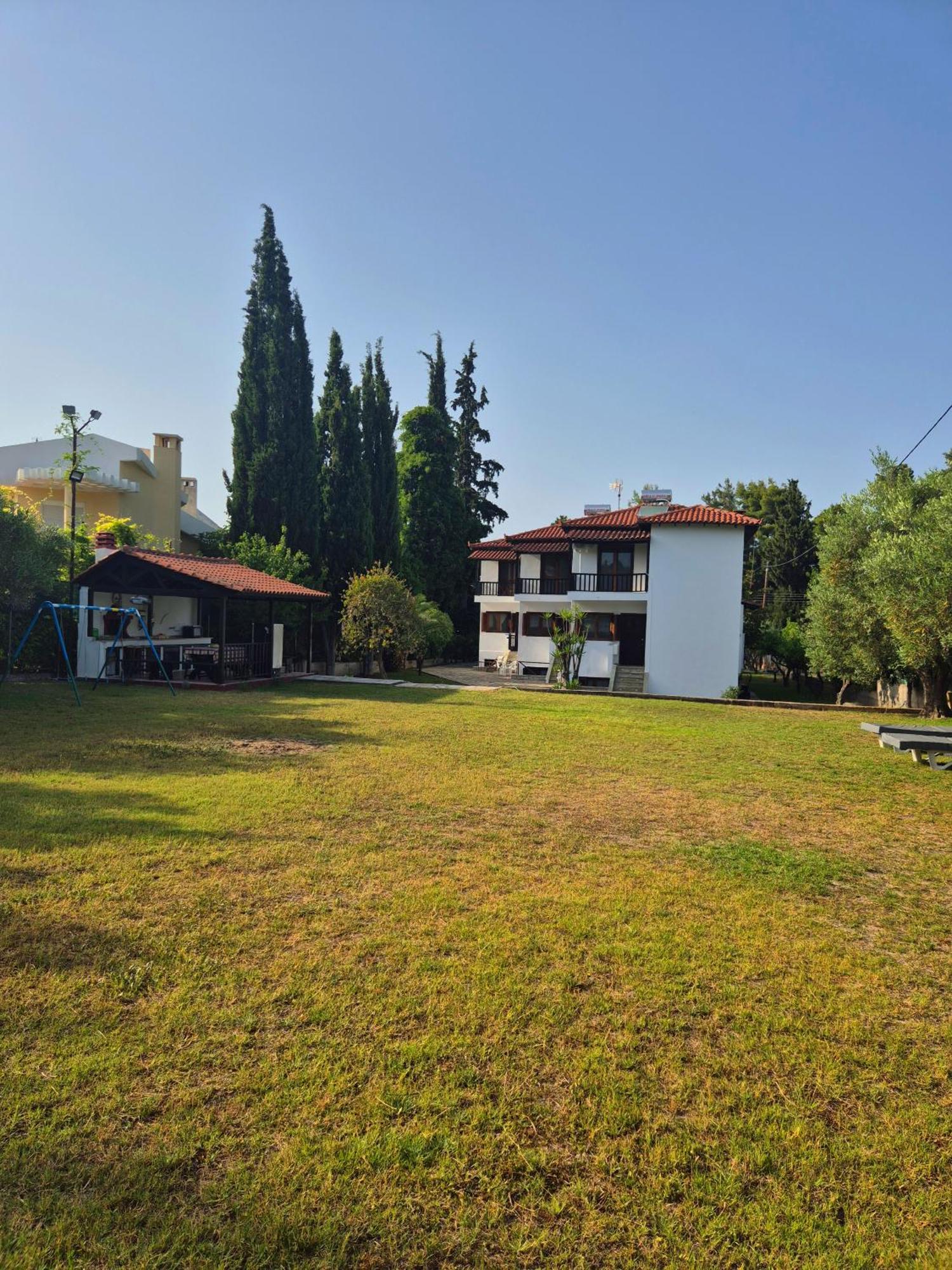 Geovilla Green & Blue 1 - Pefkochori Exterior foto